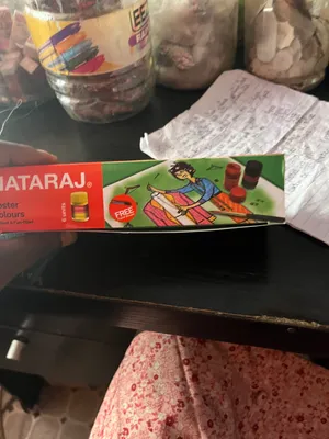 Nataraj poster color set of 6